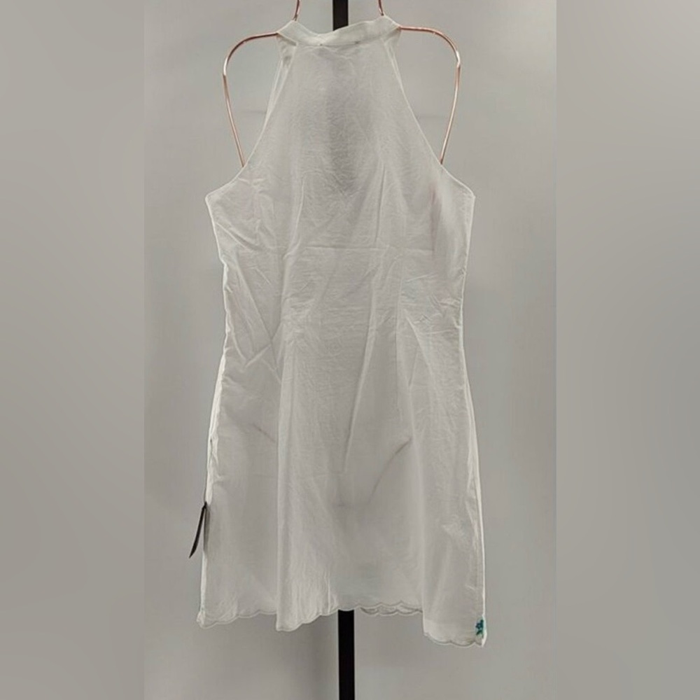 Lulus Jovelyn Floral Embroidered White Mini Dress S NWT - Picture 5 of 6